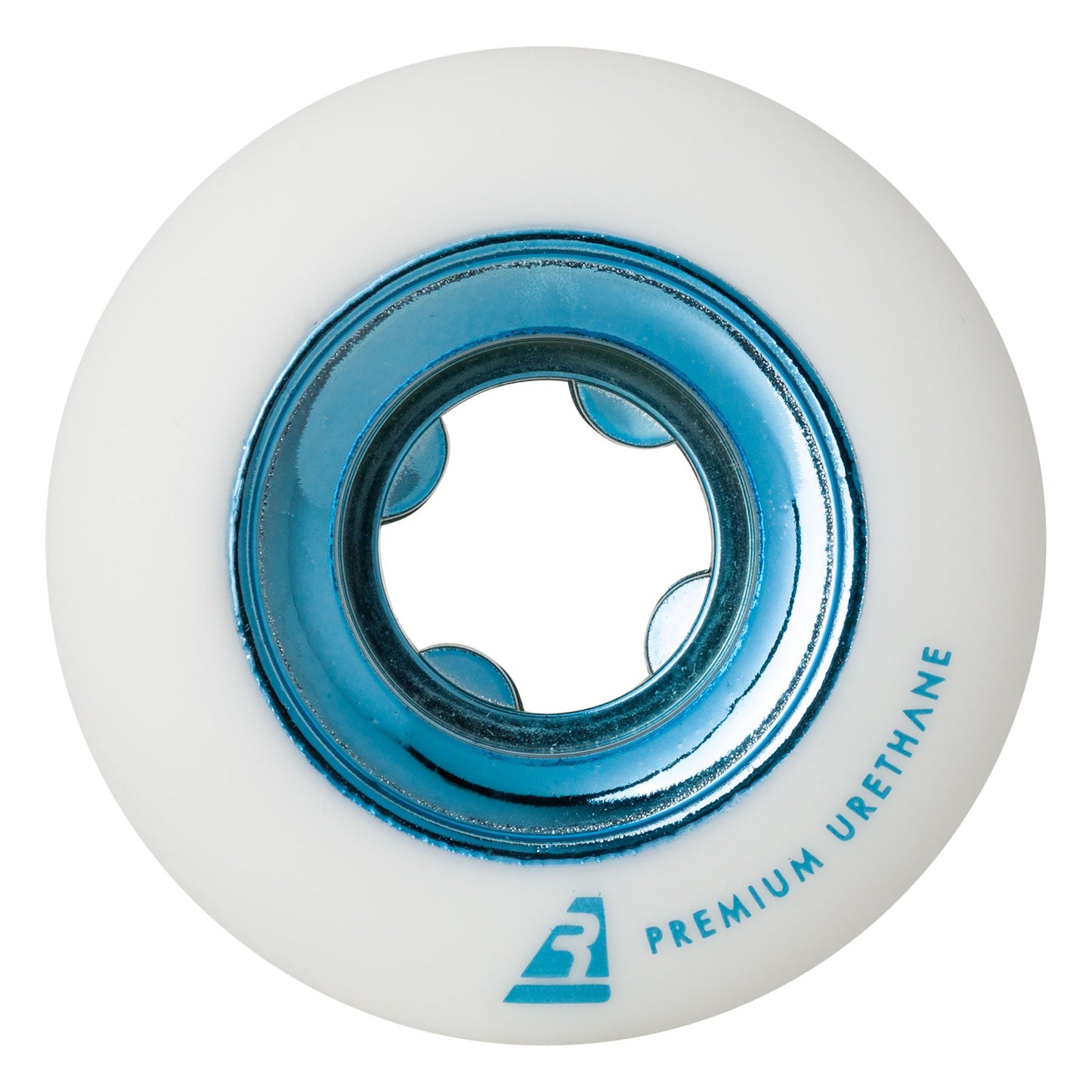 RICTA 54MM CHROME CORE WHITE TEAL 99A WHEELS