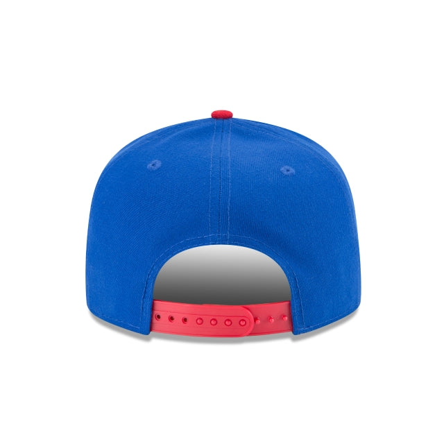 BUFFALO BILLS 9FIFTY NEW ERA 2TONE BLUE AND RED SNAPBACK HAT