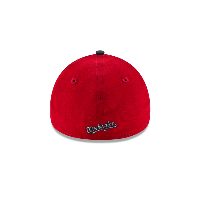 WASHINGTON NATIONALS 39THIRTY NEW ERA CHILD YOUTH TEAM CLASSIC 2TONE RED AND NAVY FITTED HAT