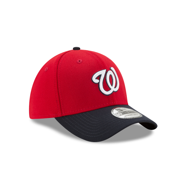 WASHINGTON NATIONALS 39THIRTY NEW ERA CHILD YOUTH TEAM CLASSIC 2TONE RED AND NAVY FITTED HAT