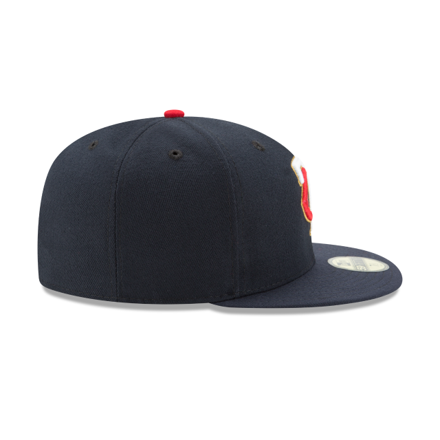 MINNESOTA TWINS 59FIFTY NEW ERA NAVY W GOLD OUTLINE FITTED HAT