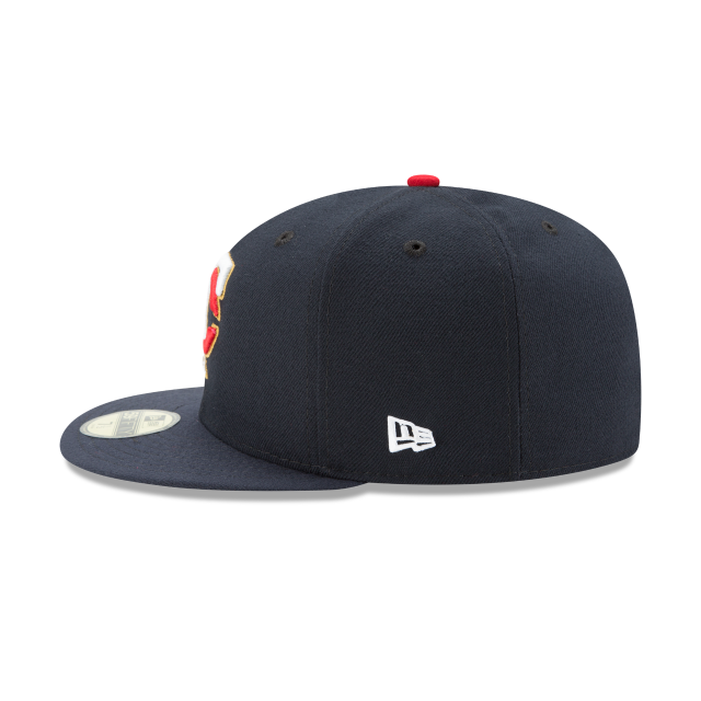 MINNESOTA TWINS 59FIFTY NEW ERA NAVY W GOLD OUTLINE FITTED HAT