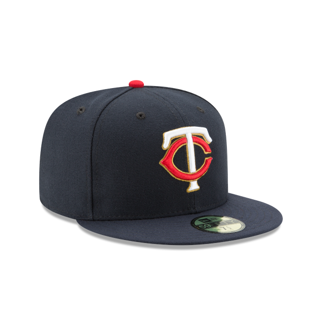 MINNESOTA TWINS 59FIFTY NEW ERA NAVY W GOLD OUTLINE FITTED HAT