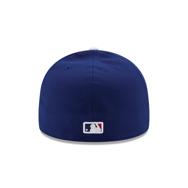 LOS ANGELES DODGERS 59FIFTY NEW ERA BLUE WITH WHITE BUTTON FITTED HAT