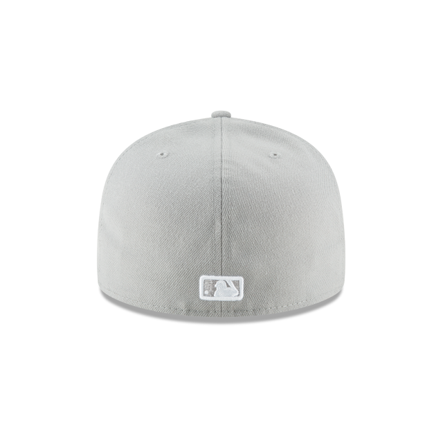 LOS ANGELES DODGERS 59FIFTY NEW ERA GRAY FITTED HAT