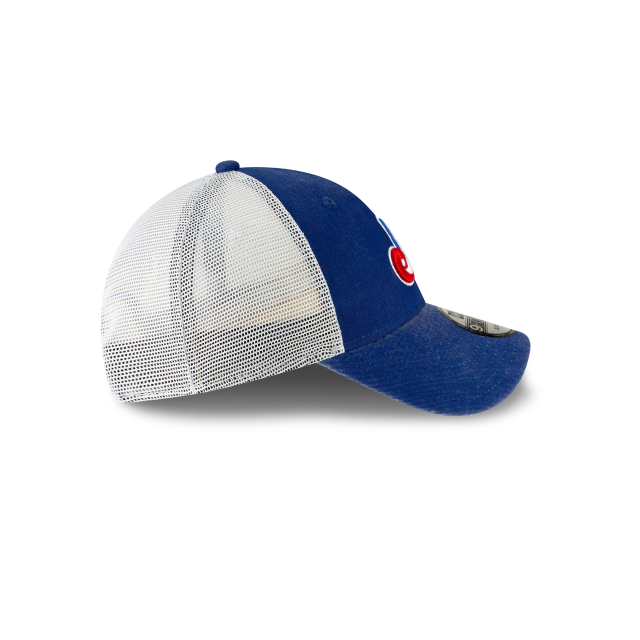 MONTREAL EXPOS 9FORTY NEW ERA 1969 COOPERSTOWN WASHED TRUCKER SNAPBACK HAT