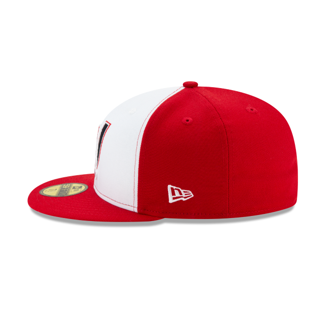 WASHINGTON NATIONALS 59FIFTY NEW ERA 2TONE ALT 4 RED AND WHITE FITTED HAT