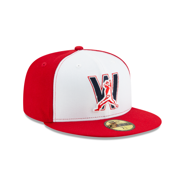 WASHINGTON NATIONALS 59FIFTY NEW ERA 2TONE ALT 4 RED AND WHITE FITTED HAT