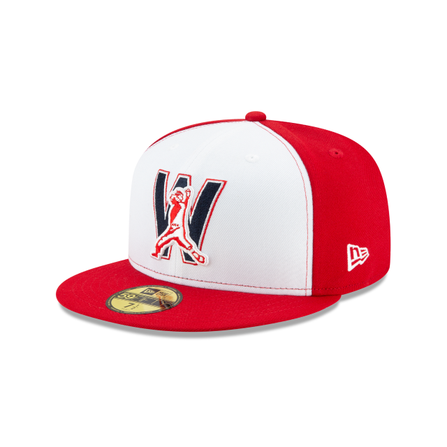 WASHINGTON NATIONALS 59FIFTY NEW ERA 2TONE ALT 4 RED AND WHITE FITTED HAT