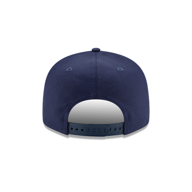 MILWAUKEE BREWERS 9FIFTY NEW ERA BASIC NAVY SNAPBACK HAT