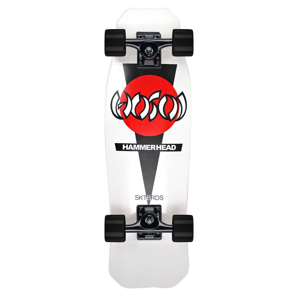 HOSOI OG HAMMERHEAD WHITE CUSTOM COMPLETE - 10.5" x 31"