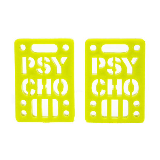 PSYCHO SKATE 1/4" RISER PADS - ( SET OF 2 )