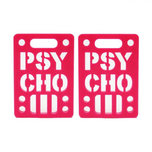 PSYCHO SKATE 1/4" RISER PADS - ( SET OF 2 )