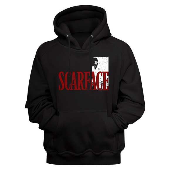 SCARFACE MENG HOODIE - BLACK