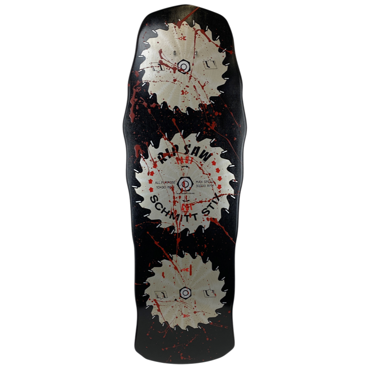 SCHMITT STIX RIPSAW HALLOWEEN BLOOD SPLATTER DECK - 10" x 30"