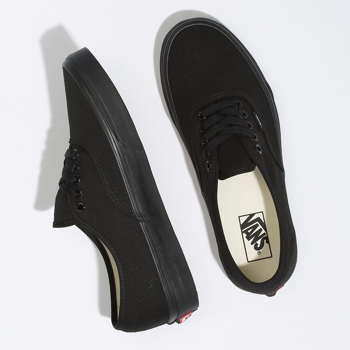 VANS AUTHENTIC BLACK BLACK SHOE