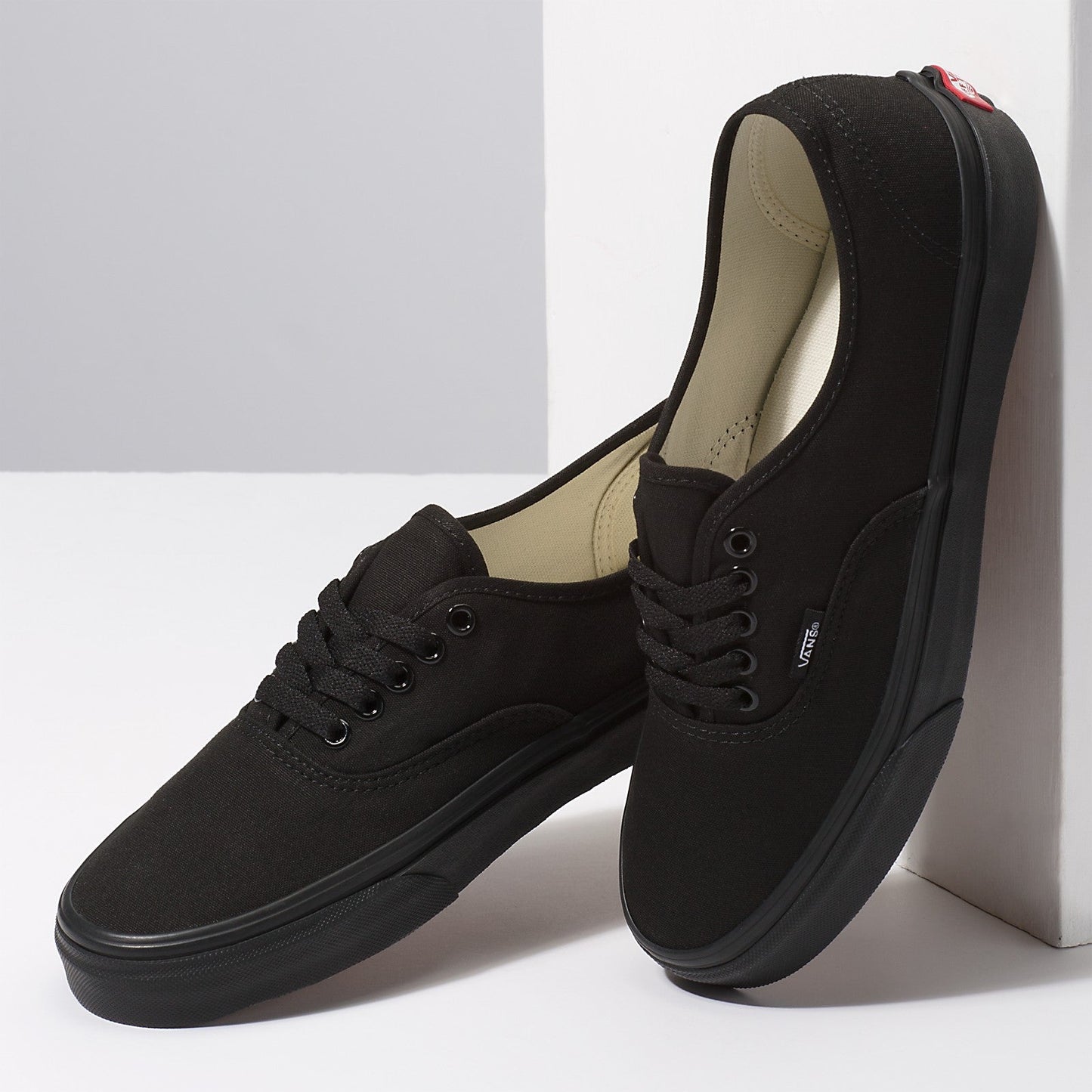 VANS AUTHENTIC BLACK BLACK SHOE