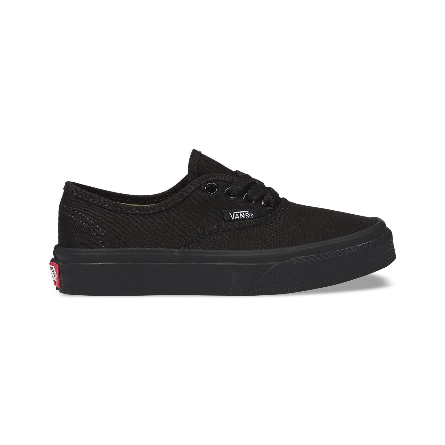 VANS KIDS AUTHENTIC BLACK ON BLACK SHOE