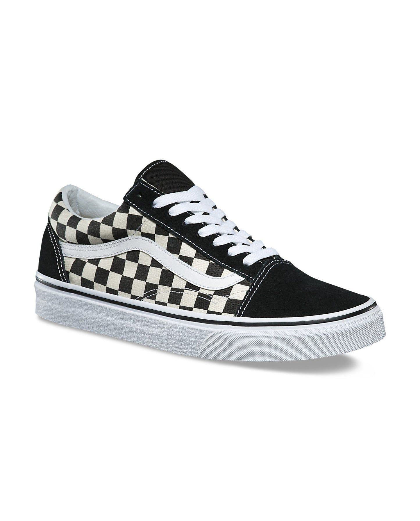 VANS OLD SKOOL PRIMARY CHECKERED BLACK AND WHITE SHOE