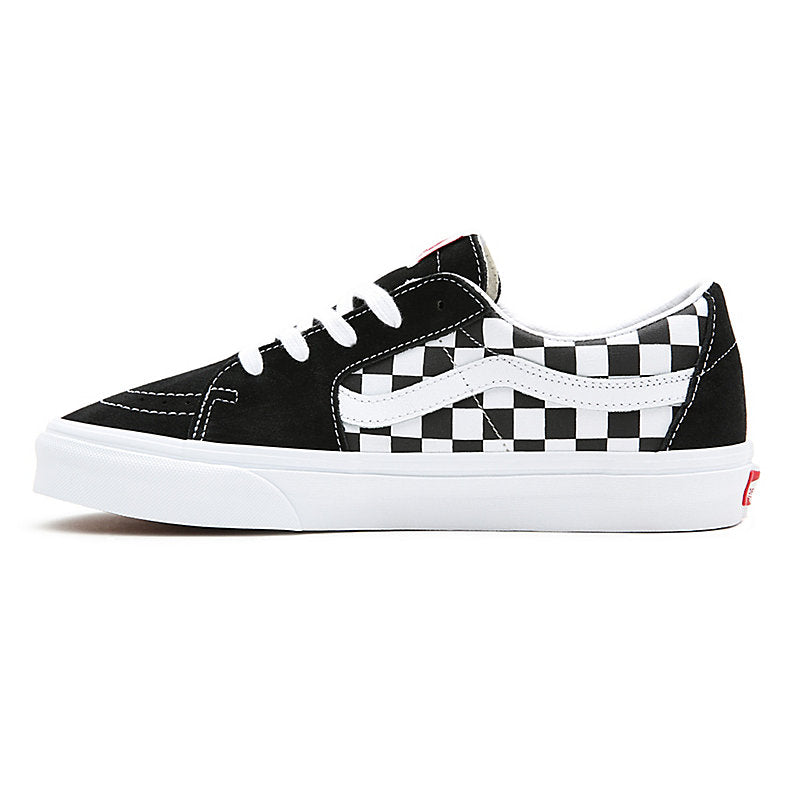 VANS SK8-LOW BLACK / CHECKERBOARD SHOE