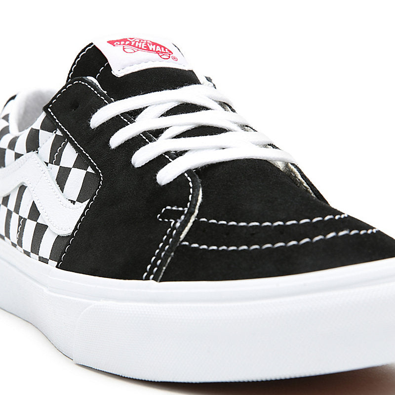 VANS SK8-LOW BLACK / CHECKERBOARD SHOE