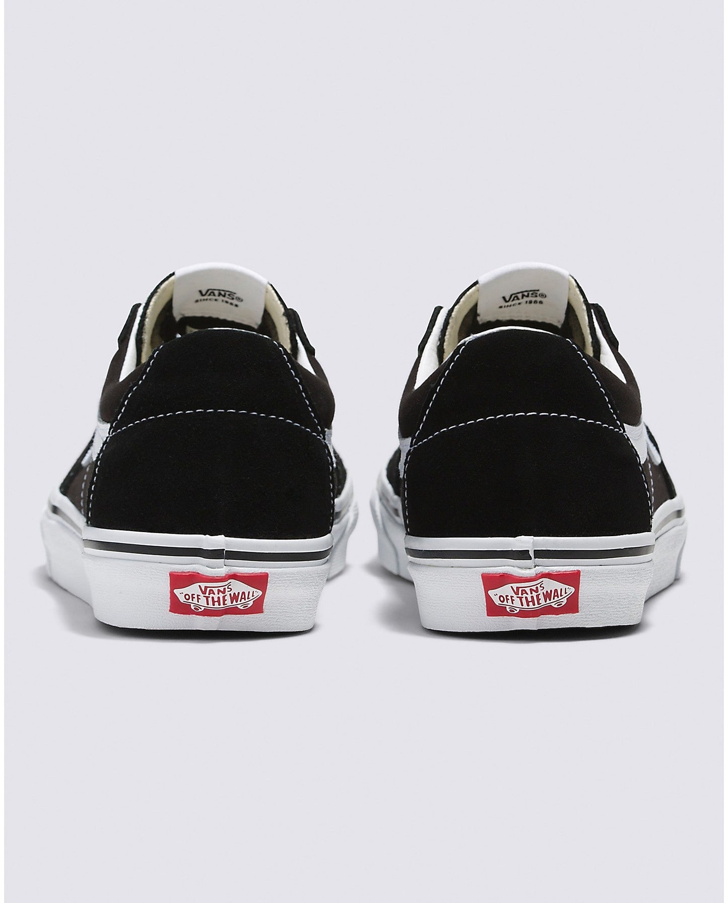 VANS SK8-LOW BLACK AND WHITE SHOE