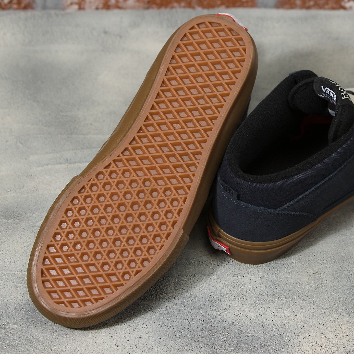 VANS SKATE HALF CAB NAVY / GUM SHOE