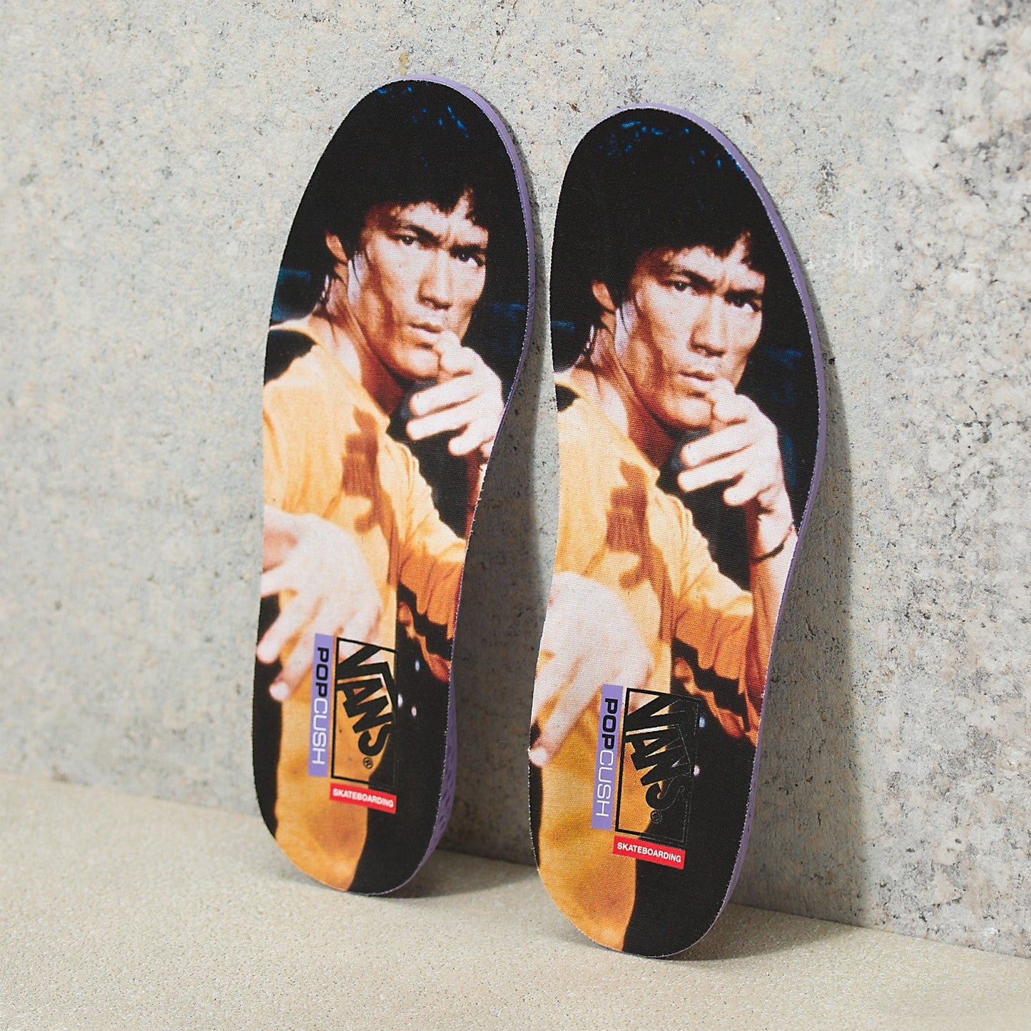 VANS x BRUCE LEE SKATE HALF CAB BLACK AND YELLOW SHOE