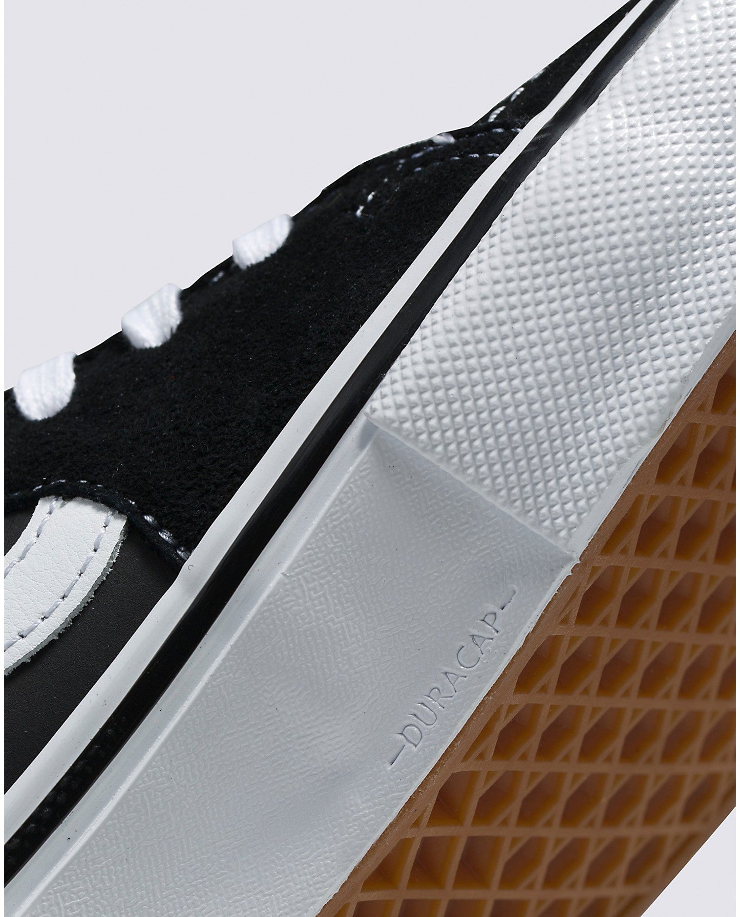 VANS SKATE GROSSO MID BLACK, WHITE AND EMO LEATHER SHOE