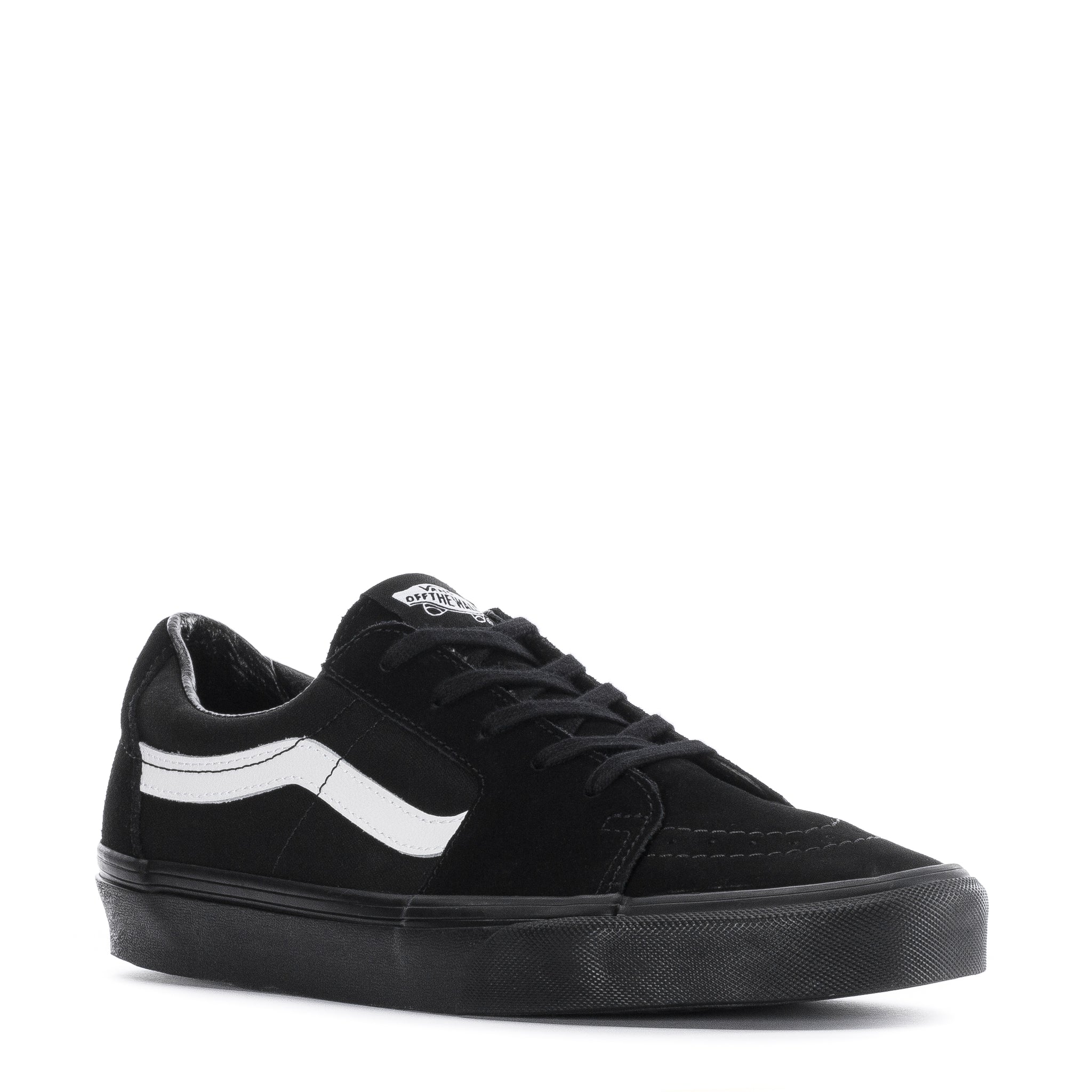 VANS SK8-LOW CONTRAST BLACK WITH WHITE SHOE – 805 skate shop