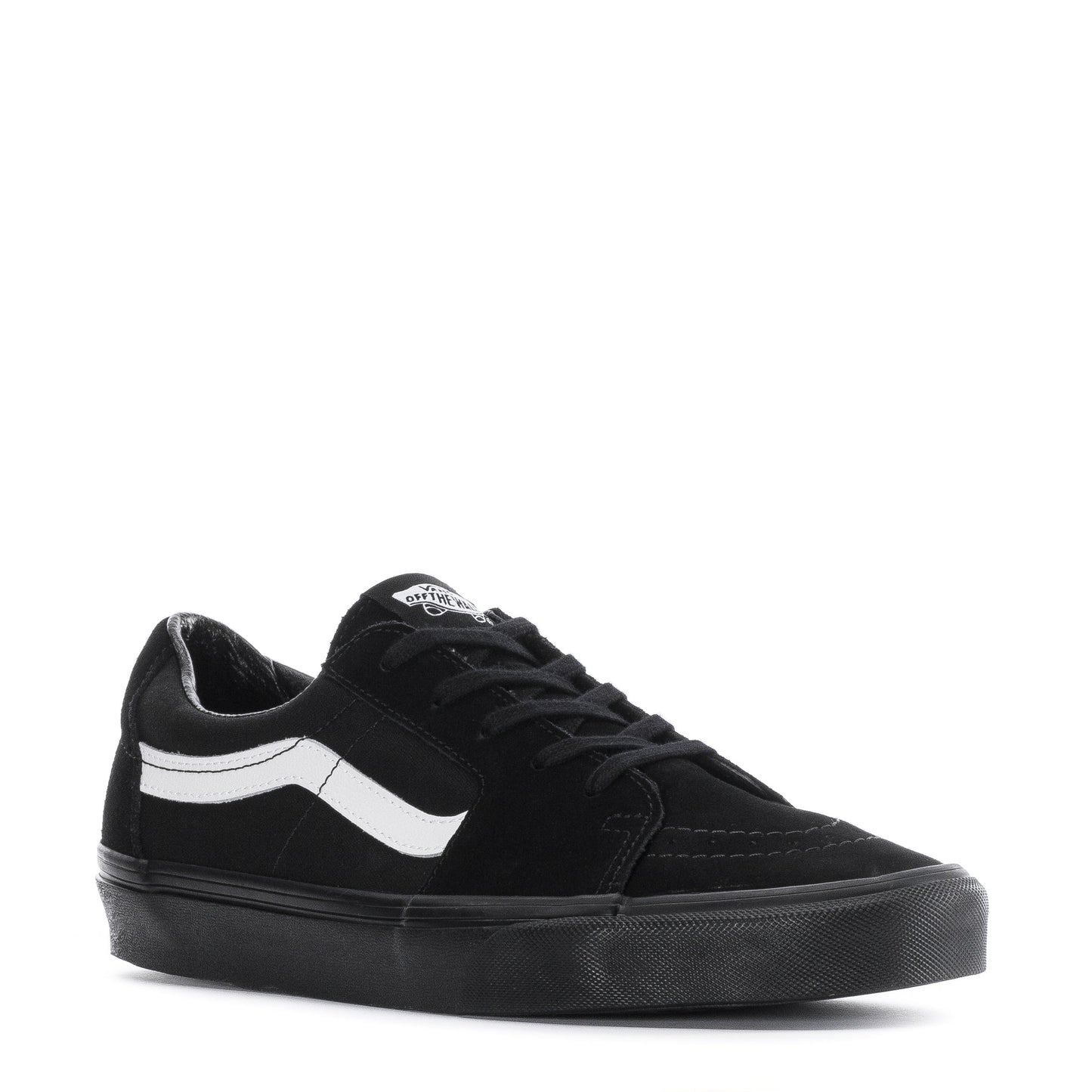 VANS SK8-LOW CONTRAST BLACK WITH WHITE SHOE