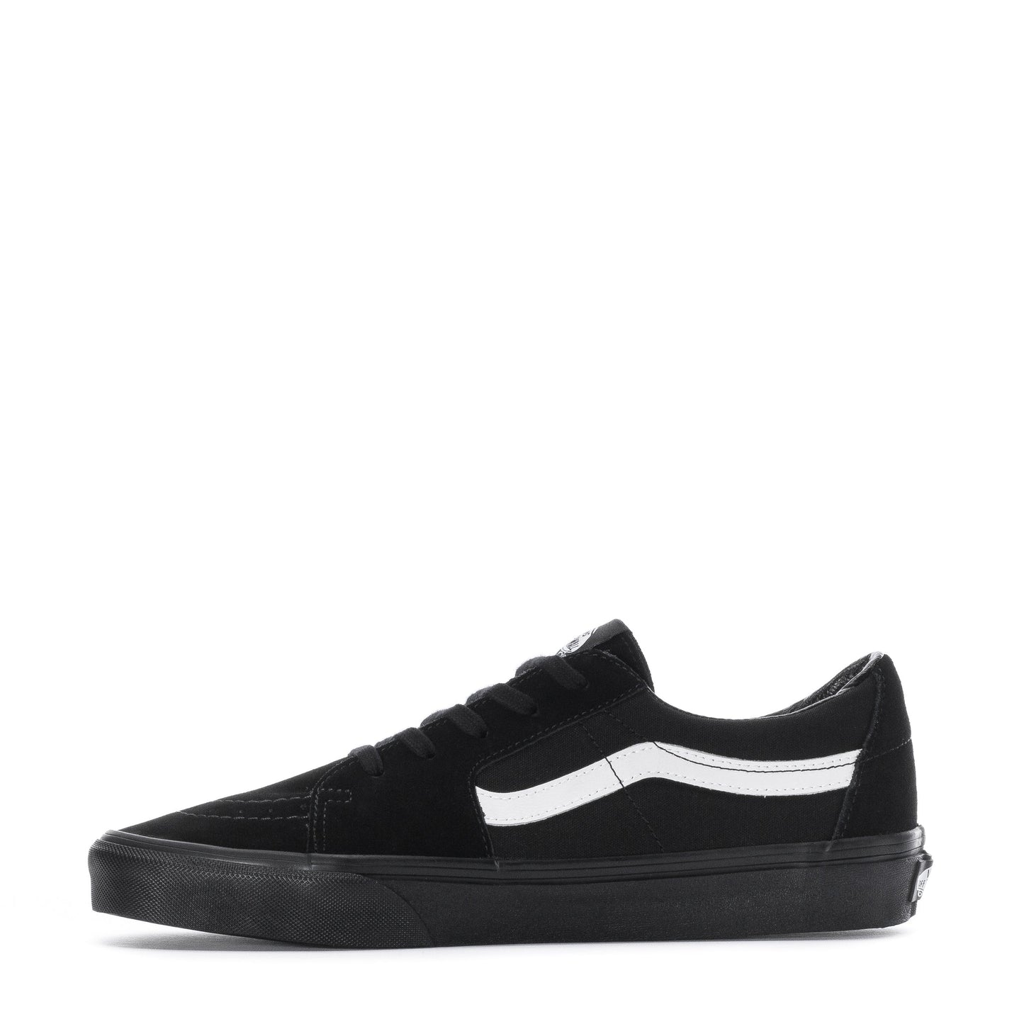 VANS SK8-LOW CONTRAST BLACK WITH WHITE SHOE