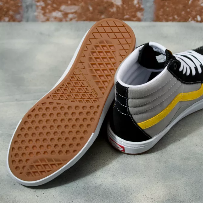 VANS BMX SK8-HI BLACK/GRAY/GOLD SHOE