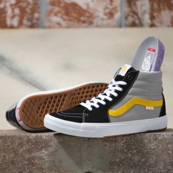 VANS BMX SK8-HI BLACK/GRAY/GOLD SHOE