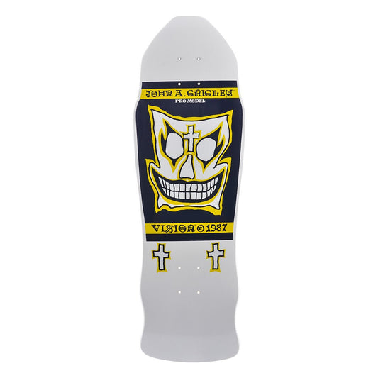 VISION GRIGLEY I WHITE/YELLOW DECK - 9.5"