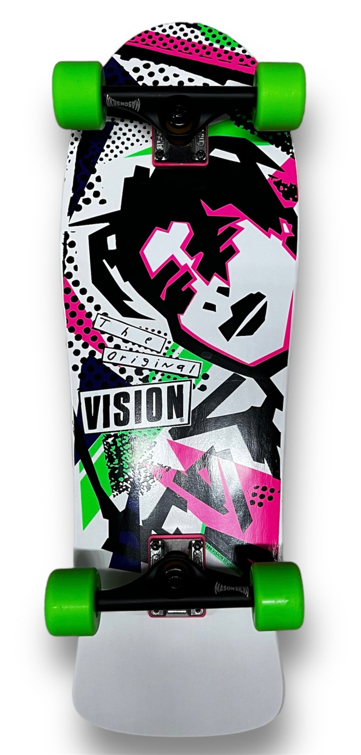 VISION MARK GONZALES WHITE MODERN CONCAVE CUSTOM COMPLETE