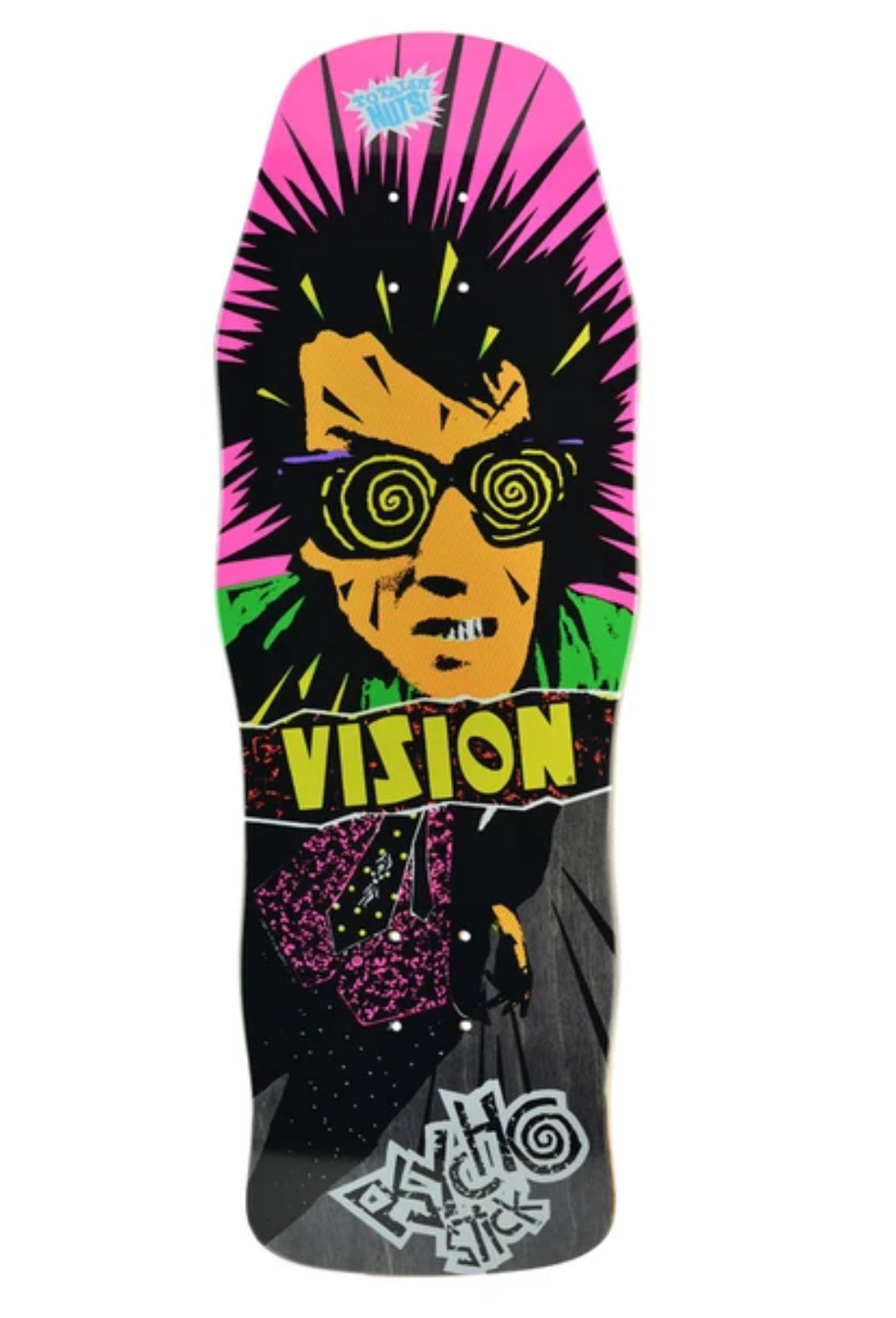 Vision PSYCHO STICK Modern Concave Black stain DECK - 10.0"