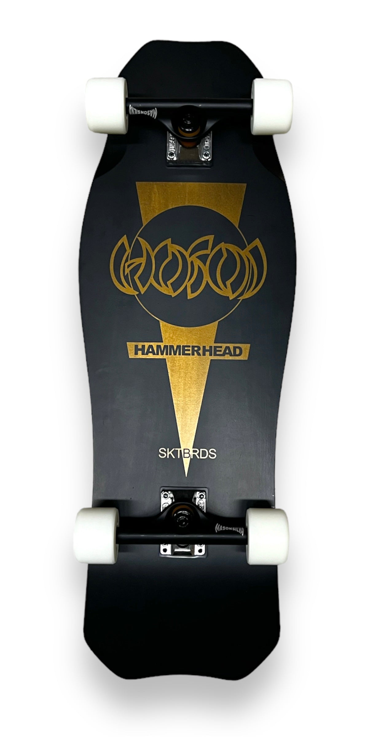 HOSOI OG HAMMERHEAD MATTE BLACK WITH GOLD CUSTOM COMPLETE - 10.5" x 31"