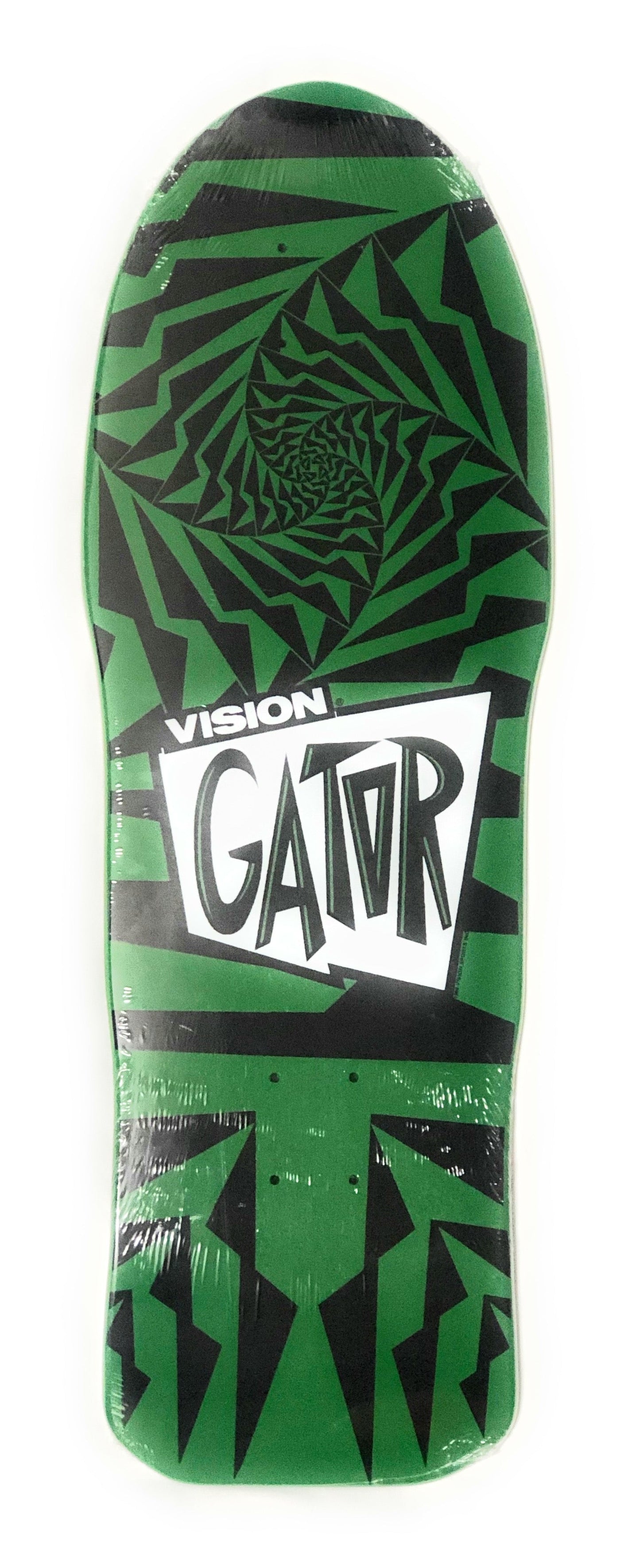 VISION GATOR II DARK GREEN AND BLACK DECK - 10.25 x 29.75"