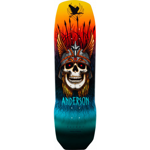 Powell Peralta Pro Andy Anderson Heron Flight® Skateboard Deck - 8.45 x 31.8