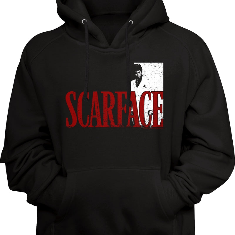 SCARFACE MENG HOODIE - BLACK