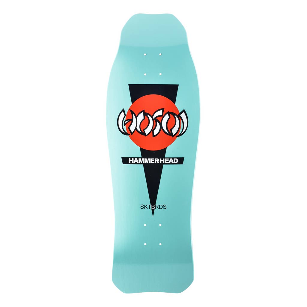 HOSOI OG HAMMERHEAD TURQUOISE DECK – 10.5" x 31"