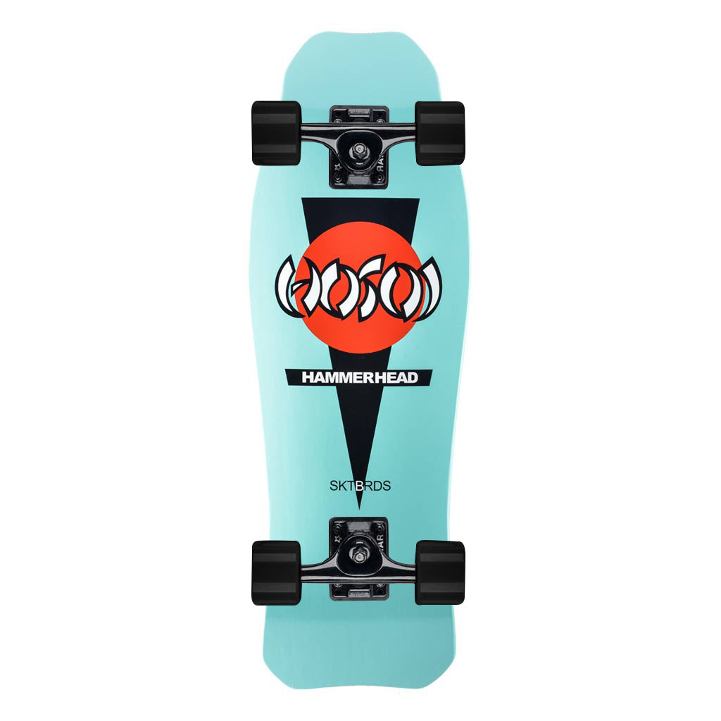 HOSOI OG HAMMERHEAD TURQOUISE CUSTOM COMPLETE – 10.5" x 31"