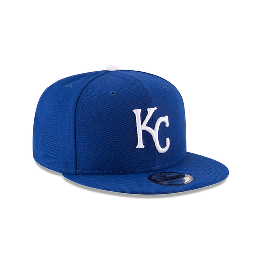 KANSAS CITY ROYALS 9FIFTY NEW ERA BLUE SNAPBACK HAT