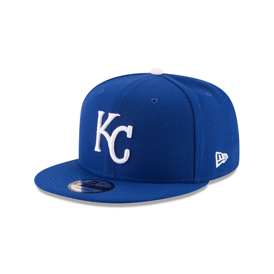 KANSAS CITY ROYALS 9FIFTY NEW ERA BLUE SNAPBACK HAT