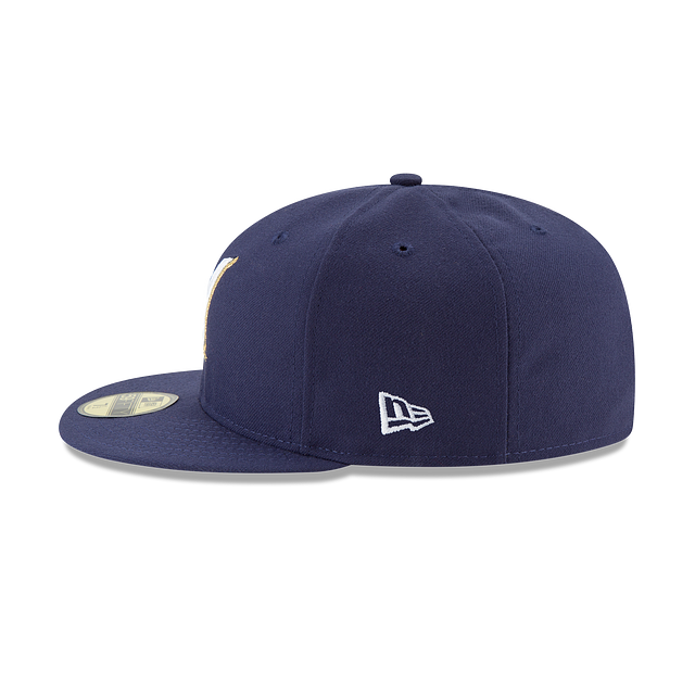 MILWAUKEE BREWERS 59FIFTY NEW ERA NAVY GM 2017 FITTED HAT